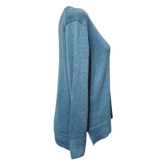 Ella Moss Ladies' Crewneck Sweater, Green Size small - Picture 6 of 10